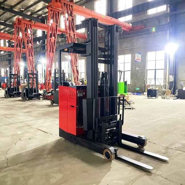 CQD20B Electric Reach Forklift 2000kg 3m-9m Mast Electric Pallet Reach Truck