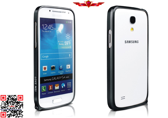 Fashion Design Ultra Thin 0.7MM Aluminum Bumper For Samsung Galaxy S4 Mini Multi Color