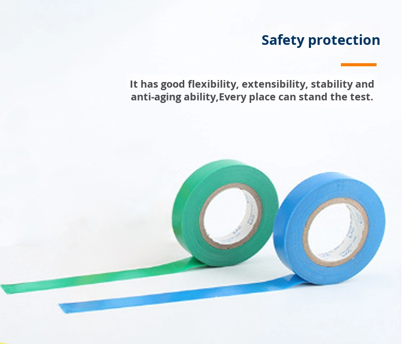 High Voltage Flame Retardant Jumbo Log Roll Electrical Tape Waterproof High Temperature PVC Electric Tape for Insulating Rubber
