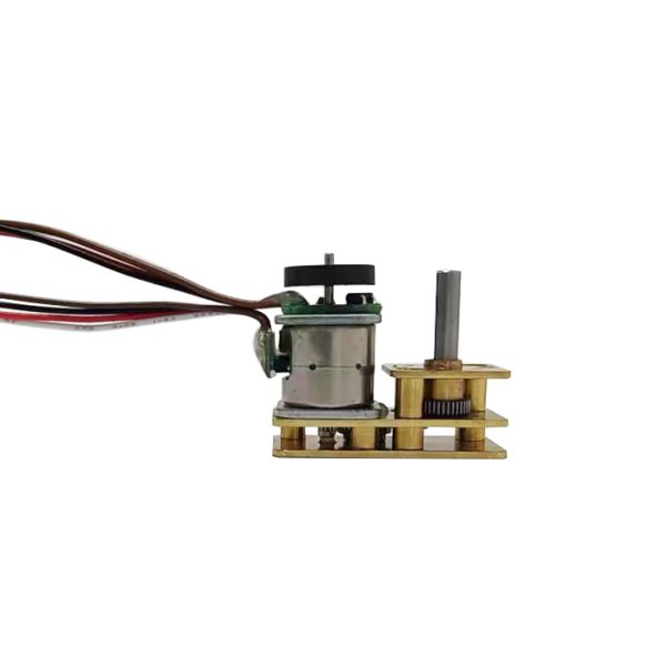 2 Phase 4 Wires 10mm Micro Metal Gearmotor Stepper Motor With encoder
