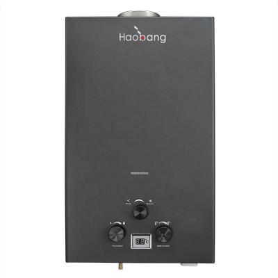 Aquecedor de água a gás instantâneo de parede DC 3V 6L para chuveiro
