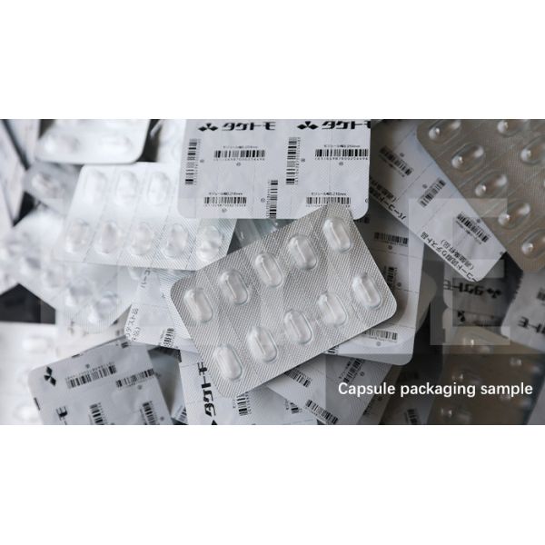 10 Capsules Blister Pack Equipment Alu PVC Blistering Machine In Pharmaceutical Industry
