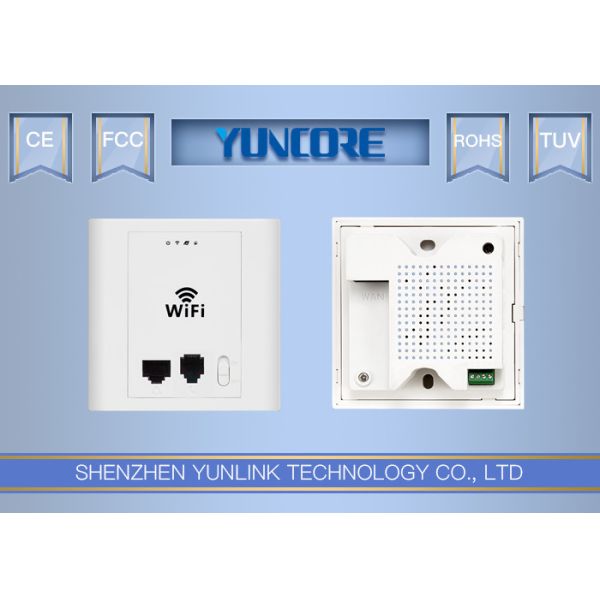 In Wall Wireless Access Point 802.3af 48V Passive PoE With LAN Port Phone Port