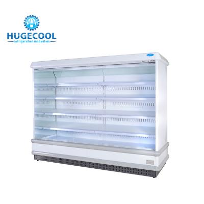 Single Temperature Convenience Store Fridge Beverage Cooler Air Cooling Type
