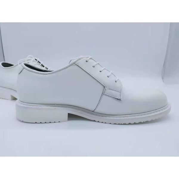 PU Sole Nurse Safety Shoes Anti Smash / Anti Puncture White Steel Toe Shoes