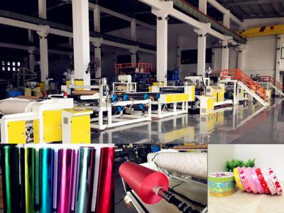 AF-1000mm PP Jumbo Roll Ribbon Film Sheet Extrusion Machine For Gift Packaging