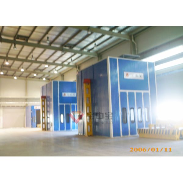 Heavy Machinery Spray Booth Hanging Transport Industry Painting Booth Project