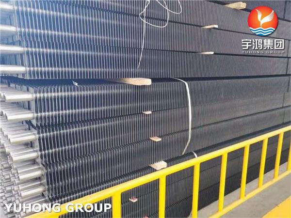 ASME SA106 H Type Square Fin Tube Seamless Steel For Economizer