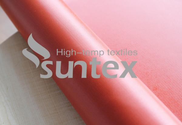 O silicone de alta temperatura da proteção revestiu o fogo da tela da fibra de vidro - resistente