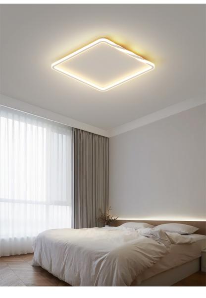 Nordic Living Room Minimalist Ceiling Lights Modern Bedroom Recessed  Rectangular Ceiling Lights(WH-MA-247)