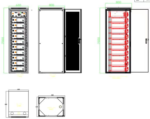 Batterie UPS 512V 200AH Lithium LiFePo4 Batterie Lithium Ion Phosphate Batterie Avec Supports