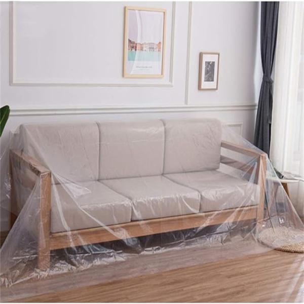 Venda Quente Saco de Plástico Cobertura de Sofá Impermeável Slipcover Cobertura de Sofá Para Cães Animais de estimação Crianças Protector de Móveis