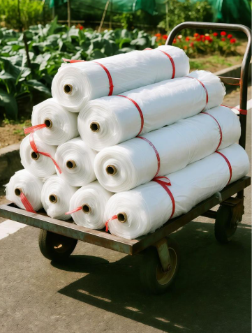 White UV Resistant Insect Netting 30m 50m 100m For Gardens Farms Greenhouse