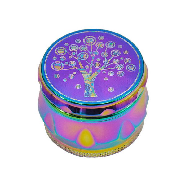 53mm Zinc Alloy Herb Grinder / Cool Weed Grinders Pineapple Western Style