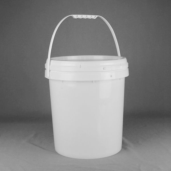 18L Round PP Plastic Storage Bucket