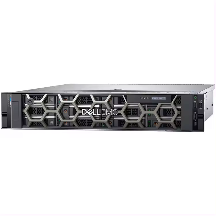 Stock R540 8GB DDR4 DIMM RAM 2 CPU Socket 2U Rack Server with H730P-2G RAID Card