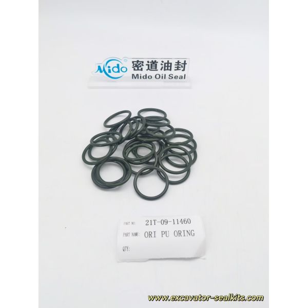 Exact Replacement Komatsu PU O-Ring 21T-09-11460 OEM Quality Rubber O-Ring Seal