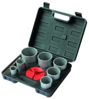 9pcs Tungsten Carbide Tipped Hole Saw Set 33-83mm for Tile Marble