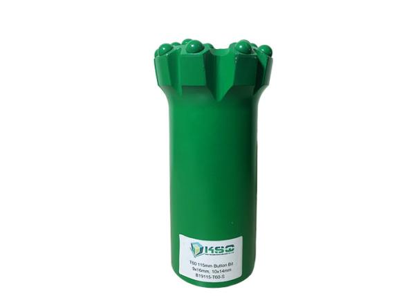 T60 115mm Hard Rock Drilling Drill Bit With Spherical Tungsten Carbide Inserts