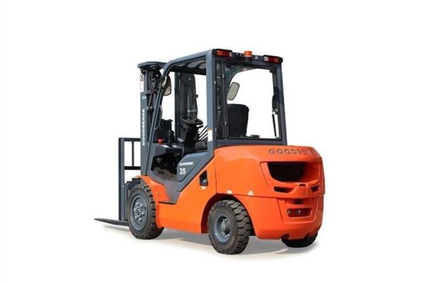 China Manufacture full wheel drive 3.5 Ton All Terrain Forklift Trucks