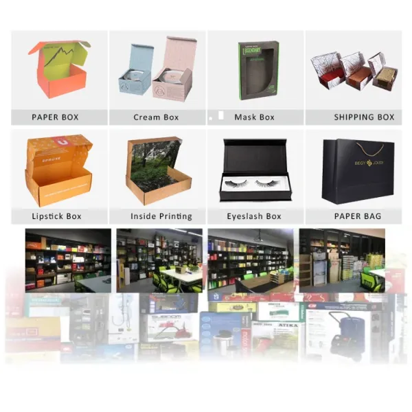 Luxury Cardboard Gift Boxes 157gsm 2mm Rigid Paper Hardcover Packing