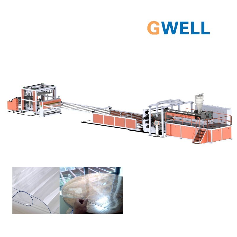 PP PE PS ABS Pvc Sheet Production Line 1000kg H