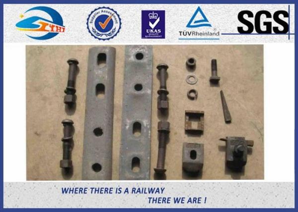 4 Holes 6 Holes Railway Joint Bar Railway Fish Plate SGS TUV ISO9001:2008