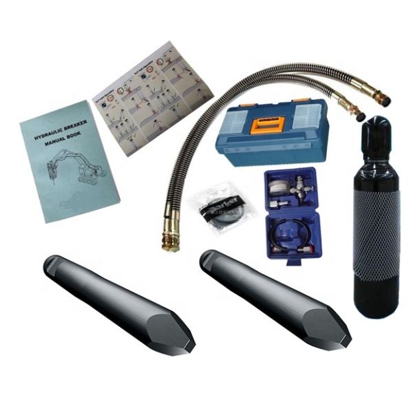 ODM Crawler Excavator Hydraulic Breaker 21 Ton 135mm Anti Blank Fire