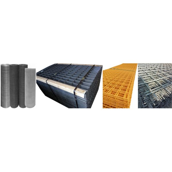 12mm 2000mm 3x3 Welded Wire Fence Panels