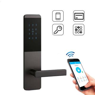 Sistema alcalino da fechadura da porta do AA Rfid das fechaduras da porta de alumínio 4 da senha de 12mm