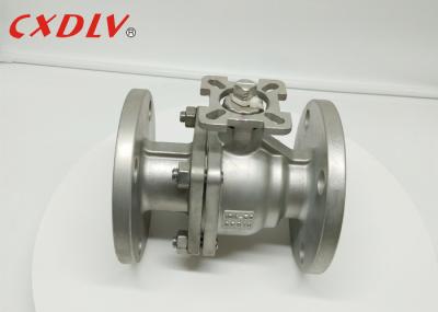 150LB flangeou a válvula de bola de aço inoxidável CF8M Direct Mounting Pad