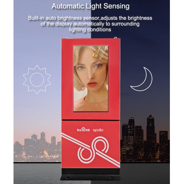 32 / 43 / 55 / 65 / 75 Inch Outdoor Digital Signage Customizing Color