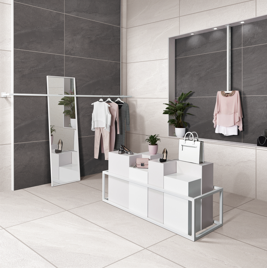 Modem Simplicity Style Bathroom Tiles Matte Luster and 600*1200 Floor Specification