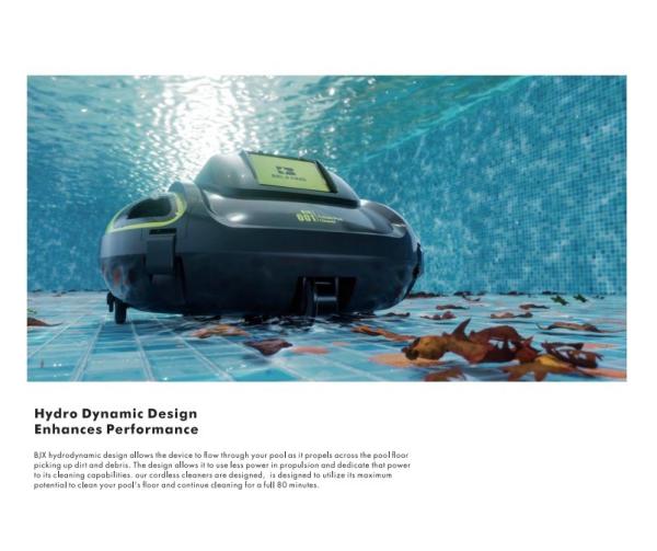 Low Noise Wireless Swimming Pool Robot Energy Saving For Sewage Cleaning