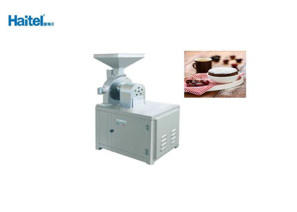 Small Automatic Chocolate Making Machine Grain Corn Powder Grinding Less Waste