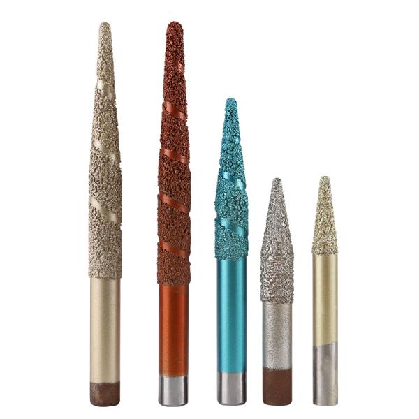 Precision  Carving Drill Bit Clamp Welding Process Sturdy  Durable  CNC  Stone Carving Milling Cutter