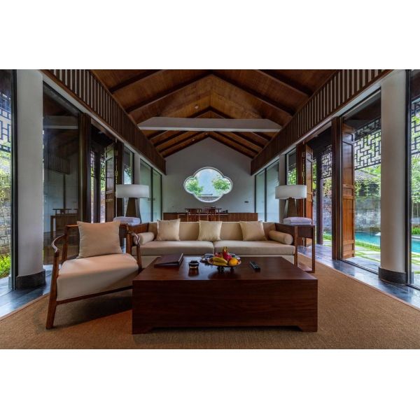 Classic Villa Suites Furniture Southeast Asian Resort For Holiday Village Burlywood Stock Furniture