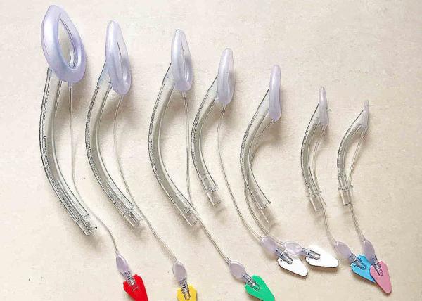 Child / Infant Disposable Laryngeal Mask , Flexible Laryngeal Mask Good Airtightness