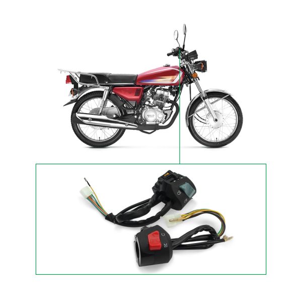 Honda CG125/ZJ125 Motorcycle Handle Switch Ignition Handlebar Switch For FXD125