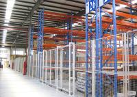 Chargement résistant à plusieurs niveaux du support 1000kg de palette de stockage en métal d'entrepôt