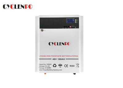 5kwh Lithium Iron Phosphate Deep Cycle Battery Lifepo4 48v 100ah For Energy Storage