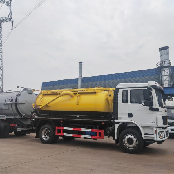 Shacman L3000 Suction Sewage Truck High Pressure Vacuum Fecal Septic Tank Truck