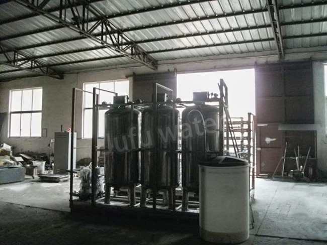 Коммерчески фильтр смолы углерода песка системы очистки умягчителя воды