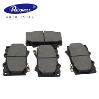 04465-YZZF6 Kit de plaquettes de frein avant en céramique semi-métallique Toyota d'origine et de rechange pour LAND CRUISER HILUX Pickup 4x4 2001-2005