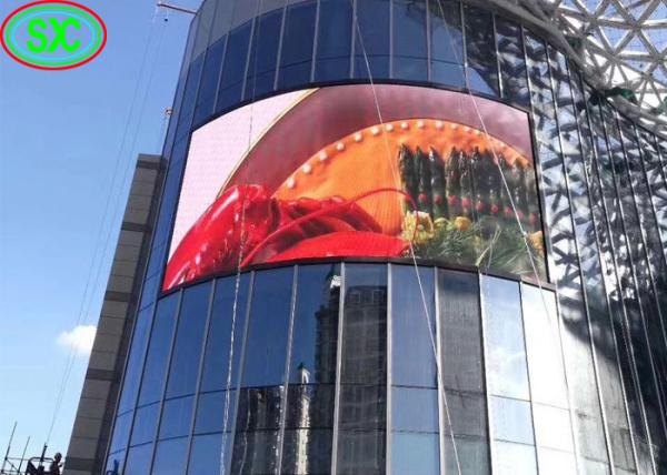 Commercial Full Color P10mm Led Advertising Screens / Outdoor Led Video Display
