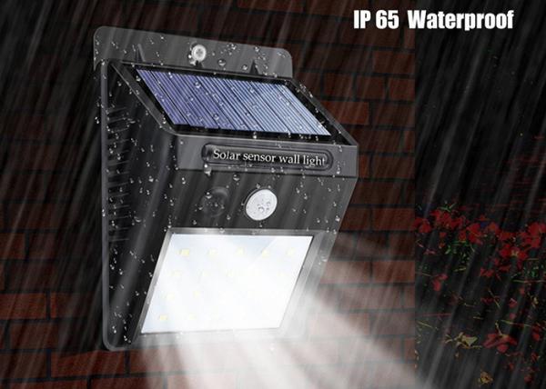 30 Led Solar Powered Yard Lights Outdoor Lighting 120 Degrees Angle Motion Sensor Bright White Color