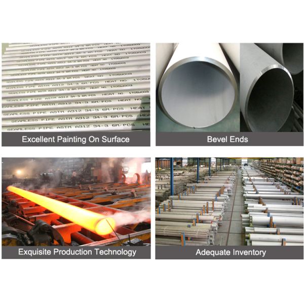 316 316l 310 310s 321 304 304l Seamless Stainless Steel Pipe Tube