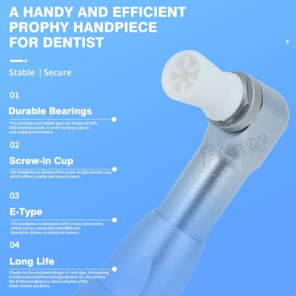 Зубная щетка для полировки ручной части экипаж Профи низкой скорости Контраугольный ручной части