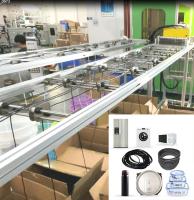 Equipamento de montagem de anéis automático de corte e ligação de silicone