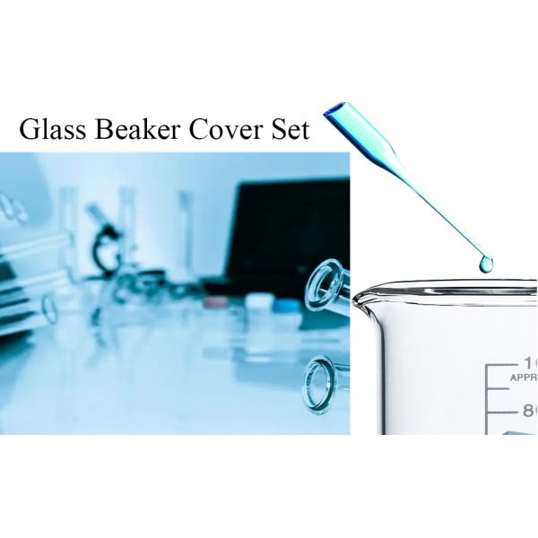 Watch Glass Beaker Cover Set High Temperature Resistant Cover Lids for Scientific Laboratory Watch Glass Equipment